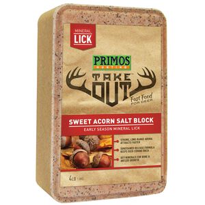 Take Out Sweet Acorn Salt Block Take Out Sweet Acorn Salt Block